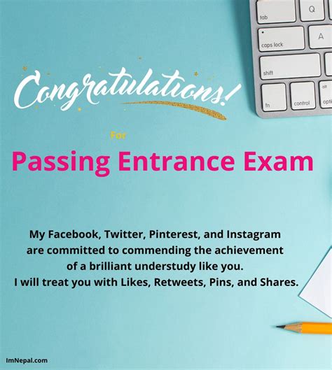 entrance exam passer.